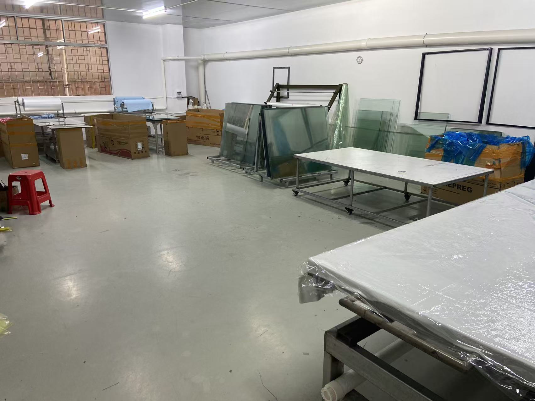 Carbon fiber sheet workshop